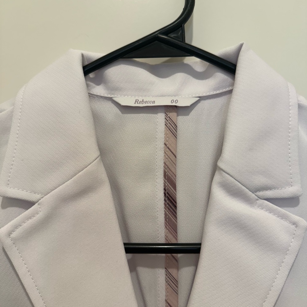 Medelita Rebecca white lab coat - Picture 2 of 4
